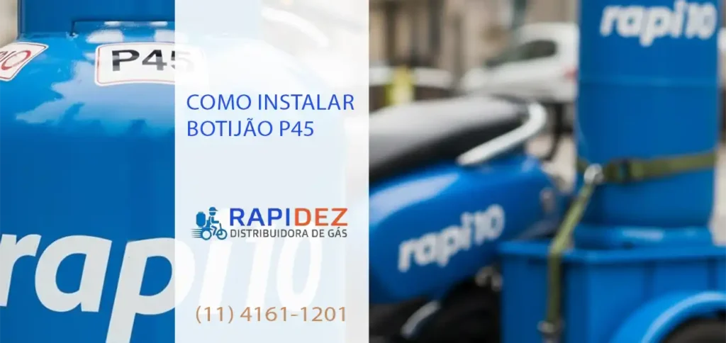 Como Instalar Botijão P45