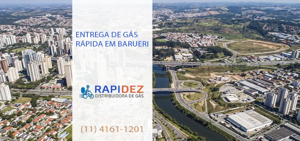 Entrega de Gás rápida em Barueri