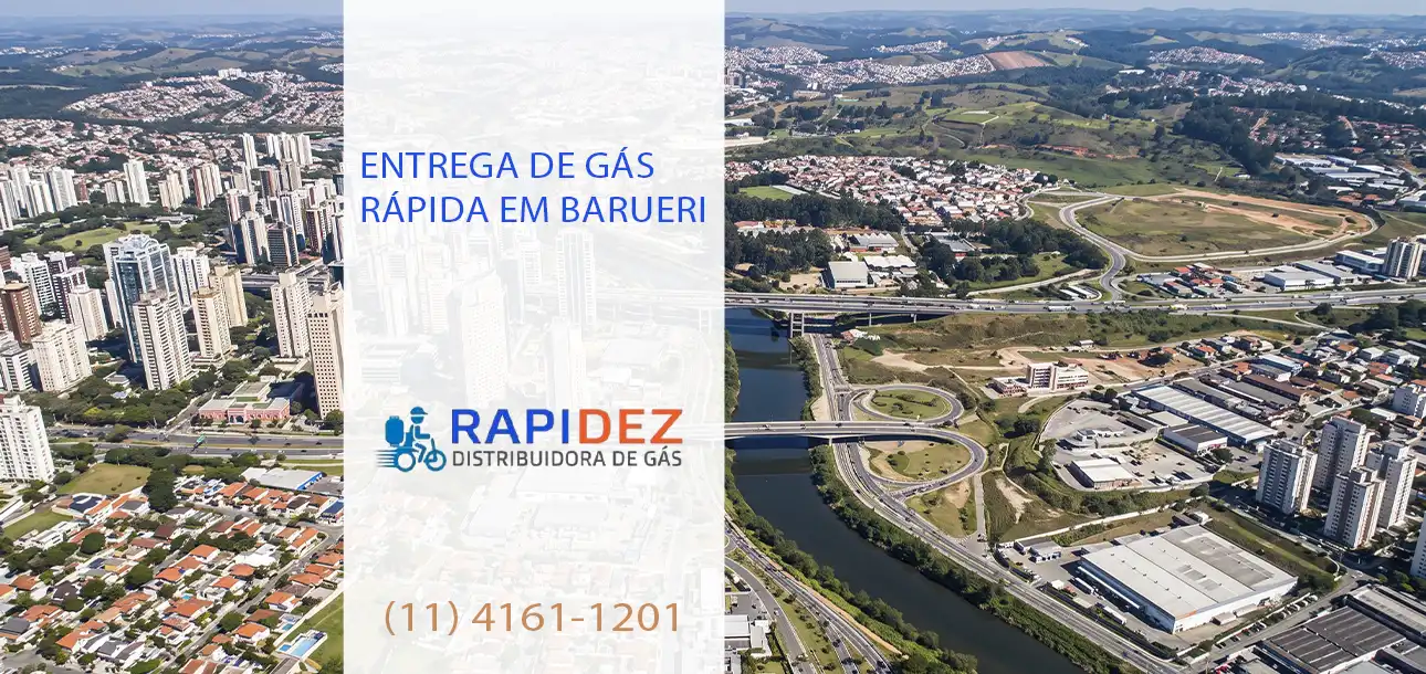 Entrega de Gás rápida em Barueri